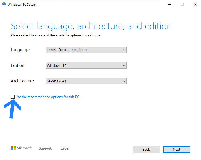 download WIndows 10 ISO file