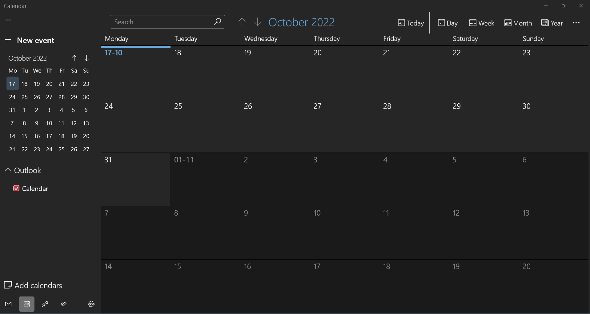 Calendar (System App)