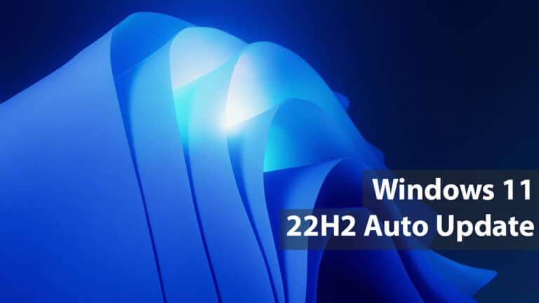 windows11 22h2 auto update